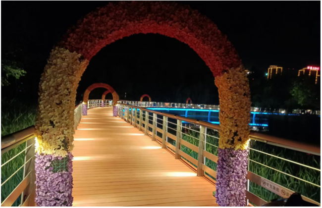Jining High-tech Zone Park Night View