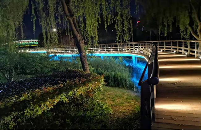 Jining High-tech Zone Park Night View