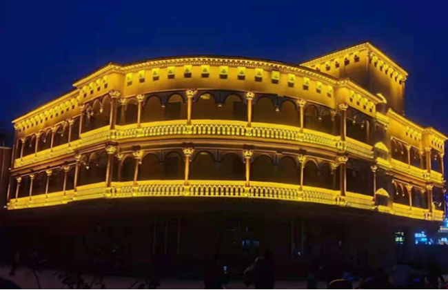 Xinjiang Shache Snack Street Building Lighting Project