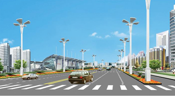 What are the advantages of LED landscape street lights in street lights?