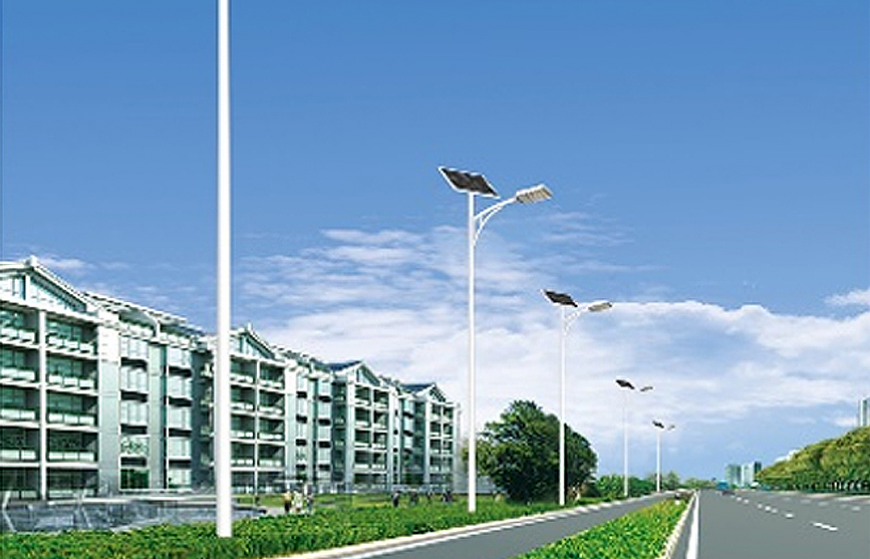 Solar road light