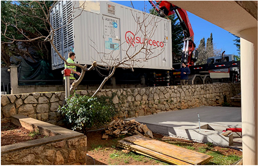 Photovoltaic on-grid power station