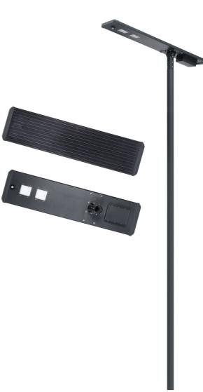 All in one solar light