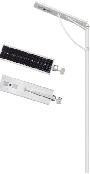 All in one solar light